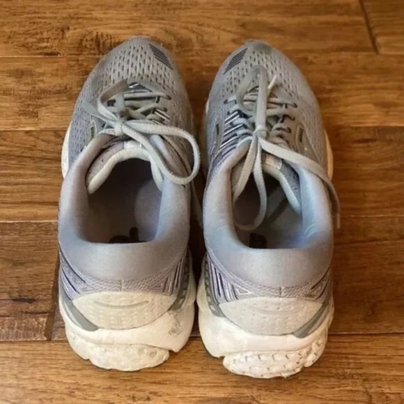 Brooks Adrenaline 19 Cushioned Running Shoes Gray Purple Women's Size 9.5 - Picture 7 of 12